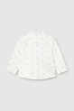Chłopiec Mayoral koszula z dodatkiem lnu dziecięca 1116.3B.Baby.PPY2 biały