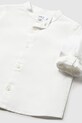 Chłopiec Mayoral koszula z dodatkiem lnu dziecięca 1116.3B.Baby.PPY2 biały