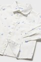 Mayoral koszula z dodatkiem lnu dziecięca biały 1118.3C.Baby.PPY2