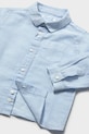 Αγορίστικα Παιδικό πουκάμισο με λινό Mayoral 1118.3C.Baby.PPY2 μπλε