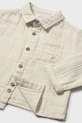 Chłopiec Mayoral koszula bawełniana dziecięca 1119.3C.Baby.PPY2 beżowy