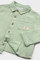 Chłopiec Mayoral koszula bawełniana dziecięca 1119.3C.Baby.PPY2 zielony