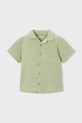 Mayoral koszula bawełniana dziecięca 3116.5H.Mini.PPY2 zielony SS26