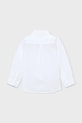 Chłopiec Mayoral koszula dziecięca z dodatkiem lnu 3117.5A.Mini.PPY2 biały