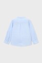 Chłopiec Mayoral koszula z dodatkiem lnu dziecięca 3118.5B.Mini.PPY2 niebieski