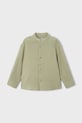 Mayoral koszula bawełniana dziecięca bawełna zielony 3120.5D.Mini.PPY2