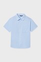 Dječja pamučna košulja Mayoral 6172.7G.Junior.PPY2 plava SS26