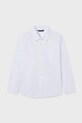 Mayoral koszula bawełniana dziecięca 6174.7A.Junior.PPY2 biały SS26