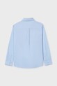 Chłopiec Mayoral koszula bawełniana dziecięca 6174.7A.Junior.PPY2 niebieski