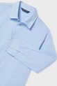 Mayoral koszula bawełniana dziecięca niebieski 6174.7A.Junior.PPY2