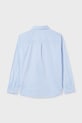 Αγορίστικα Παιδικό βαμβακερό πουκάμισο Mayoral 6175.7A.Junior.PPY2 μπλε