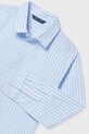 Mayoral koszula bawełniana dziecięca niebieski 6175.7A.Junior.PPY2