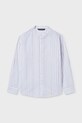 Mayoral koszula bawełniana dziecięca 6176.7B.Junior.PPY2 biały SS26