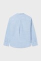 Chłopiec Mayoral koszula bawełniana dziecięca 6176.7B.Junior.PPY2 niebieski