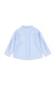 Chłopiec Konges Sløjd koszula bawełniana dziecięca WES SHIRT GOTS KS105135.PPY2 niebieski