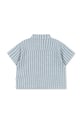 Παιδικό βαμβακερό πουκάμισο Konges Sløjd ELLIOT SS SHIRT GOTS KS104782.PPY2 μπλε SS26