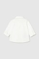Μωρό βαμβακερό πουκάμισο Mayoral Newborn 1101.1K.Newborn.PPY2 μπεζ SS26