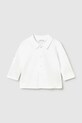 Mayoral Newborn koszula bawełniana niemowlęca bawełna biały 1103.1M.Newborn.PPY2