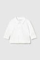 Mayoral Newborn koszula bawełniana niemowlęca bawełna biały 1103.1M.Newborn.PPY2