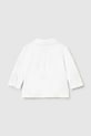 Mayoral Newborn koszula bawełniana niemowlęca 1103.1M.Newborn.PPY2 biały SS26