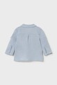 Mayoral Newborn koszula bawełniana niemowlęca 1103.1M.Newborn.PPY2 niebieski SS26