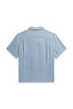Chlapec Polo Ralph Lauren Košeľa detská ľanová 323964585502 modrá