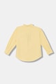 Παιδικό πουκάμισο Polo Ralph Lauren 322A12748002 κίτρινο SS26