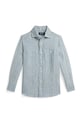 Παιδικό λινό πουκάμισο Polo Ralph Lauren 322A13343001 μπλε SS26