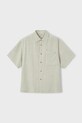 Mayoral Πουκάμισο παιδικό με πρόσμιξη λινού Boston 6179.7H.Boston.PPY2 πράσινο SS26