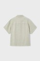 CHLAPEC Mayoral košile dětská s příměsí lnu Boston by Mayoral 6179.7H.Boston.PPY2 zelená