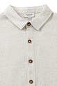 Donsje koszula z dodatkiem lnu dziecięca Brammie Shirt biały 4099500