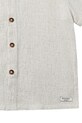 Donsje koszula z dodatkiem lnu dziecięca Brammie Shirt 4099500 biały