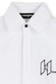 Detská bavlnená košeľa Karl Lagerfeld biela Z31080.114.150