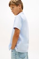 Tommy Hilfiger gyerek pamut ing KB0KB09554.104.122.PPY2 kék
