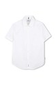 Παιδικό βαμβακερό πουκάμισο BOSS casual λευκό J53160.114.150