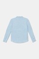 Guess рубашка для детей с добавлением льна L6GH00.WFBT0.PPY2.M голубой SS26