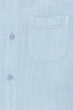 Мальчик Guess рубашка для детей с добавлением льна L6GH00.WFBT0.PPY2.M голубой