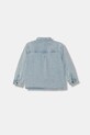 United Colors of Benetton koszula dziecięca jeansowa 5PY3GQ02Z.P.Stagionale niebieski SS26