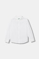 United Colors of Benetton Košeľa detská bavlnená biela 54AZCQ00R.G.Riproposto
