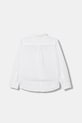 United Colors of Benetton Košeľa detská bavlnená 54AZCQ00R.G.Riproposto biela SS26
