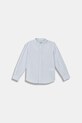 United Colors of Benetton koszula dziecięca bawełniana niebieski 54AZCQ00R.G.Stagionale