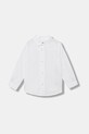 United Colors of Benetton koszula dziecięca bawełniana biały 54AZGQ00J.P.Riproposto