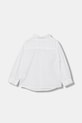 United Colors of Benetton košeľa detská bavlnená 54AZGQ00J.P.Riproposto biela SS26