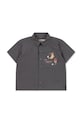Konges Sløjd πουκάμισο Παιδικό βαμβακερό HARVEY SS SHIRT GOTS KS105448.PPY2 γκρί SS26