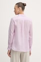 Oblečenie Weekend Max Mara košeľa dámska ľanová WERNER 2615111072600 ružová
