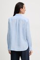 Odzież Weekend Max Mara koszula damska lniana WERNER 2615111072600 niebieski
