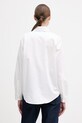 Odzież MM by Max Mara koszula bawełniana VELOCE 2616111017600 biały