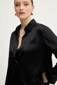 MM by Max Mara koszula z dodatkiem jedwabiu QUARTO czarny 2616111047600