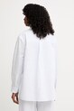 Odzież MM by Max Mara koszula damska z dodatkiem lnu ULULO 2616111018600 biały