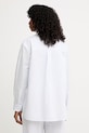 Odzież MM by Max Mara koszula damska z dodatkiem lnu ULULO 2616111018600 biały